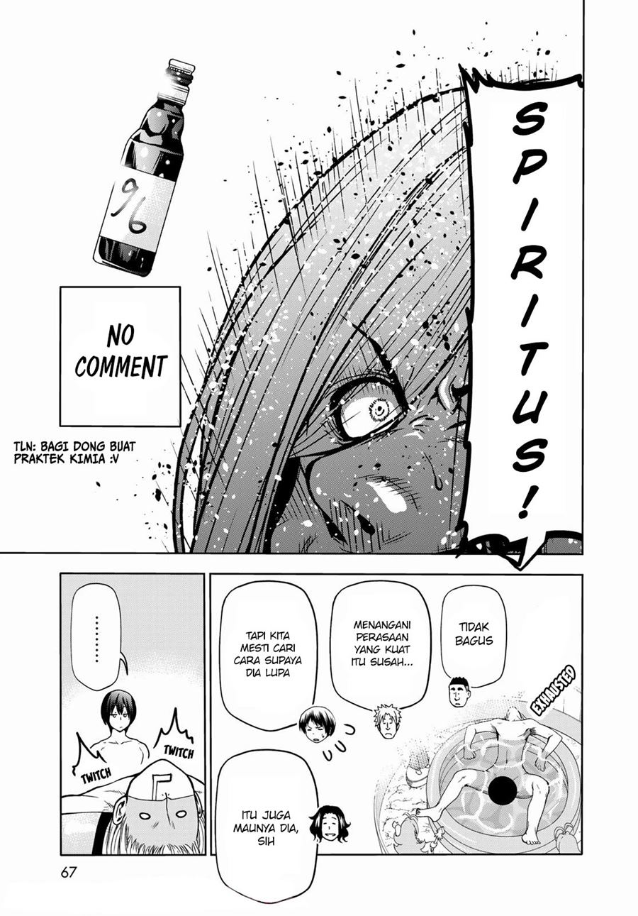 Grand Blue chapter 73.2 halaman 9