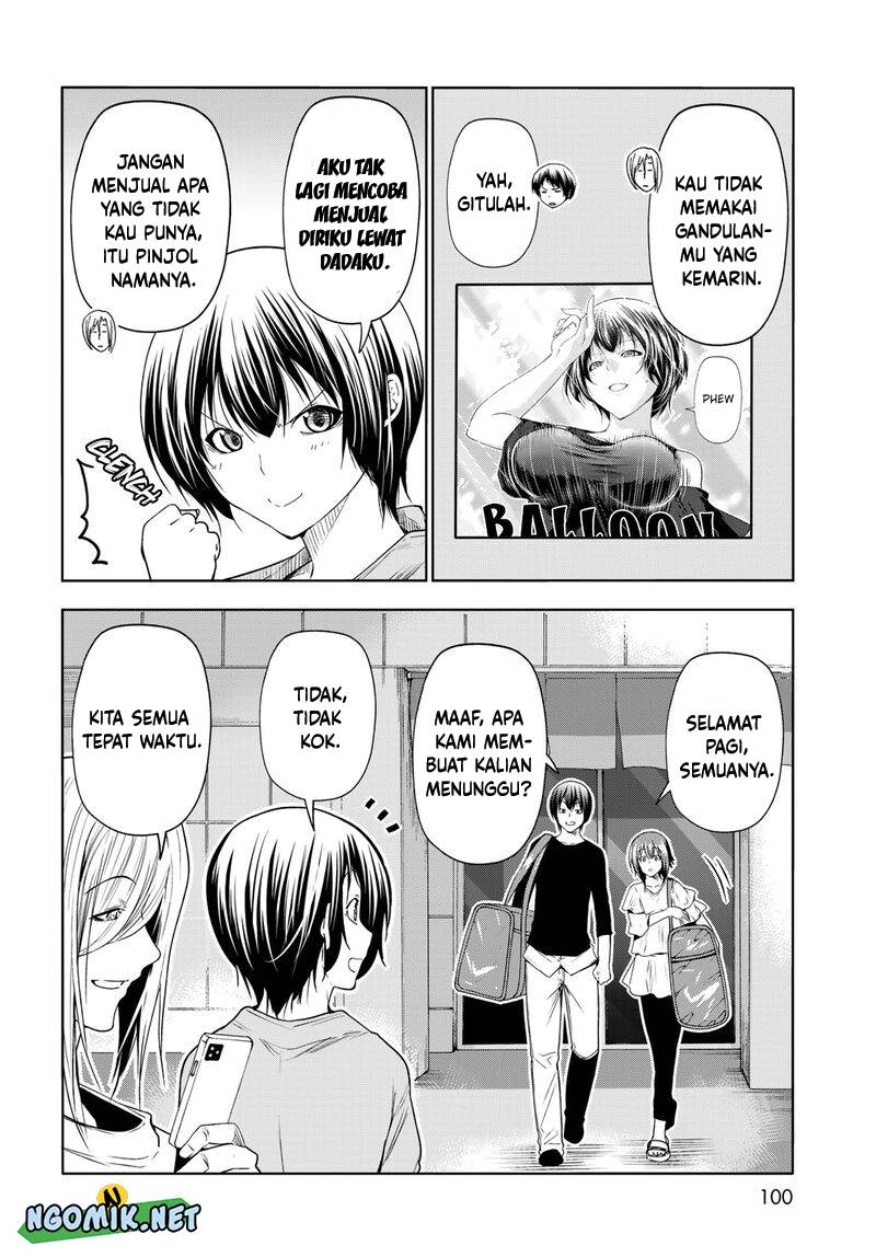 Grand Blue chapter 81 halaman 9