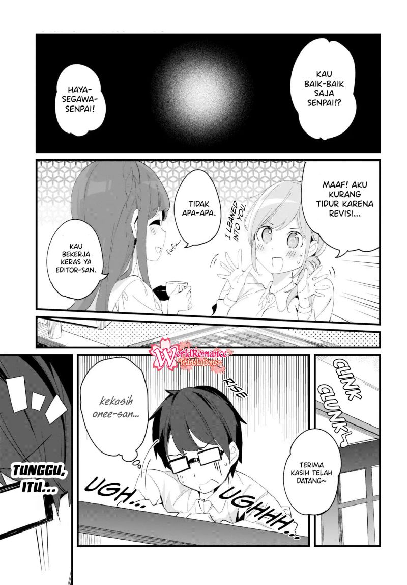 Hayasegawa-kun to Megami na Onee-san chapter 9 halaman 18