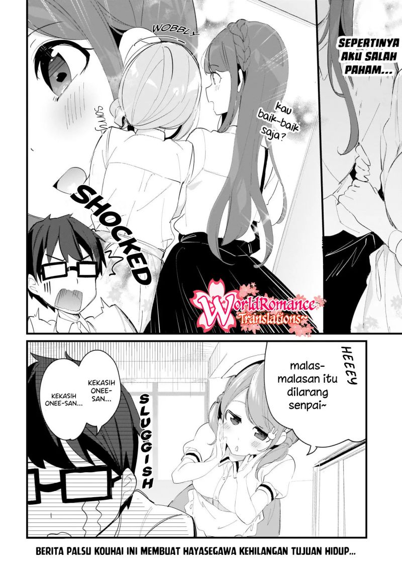 Hayasegawa-kun to Megami na Onee-san chapter 9 halaman 19