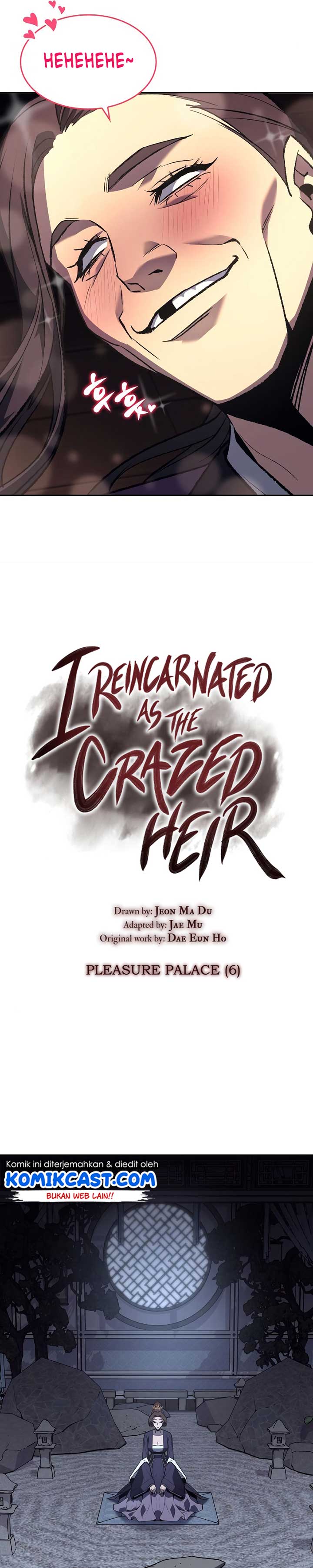 I Reincarnated As the Crazed Heir chapter 40 halaman 14