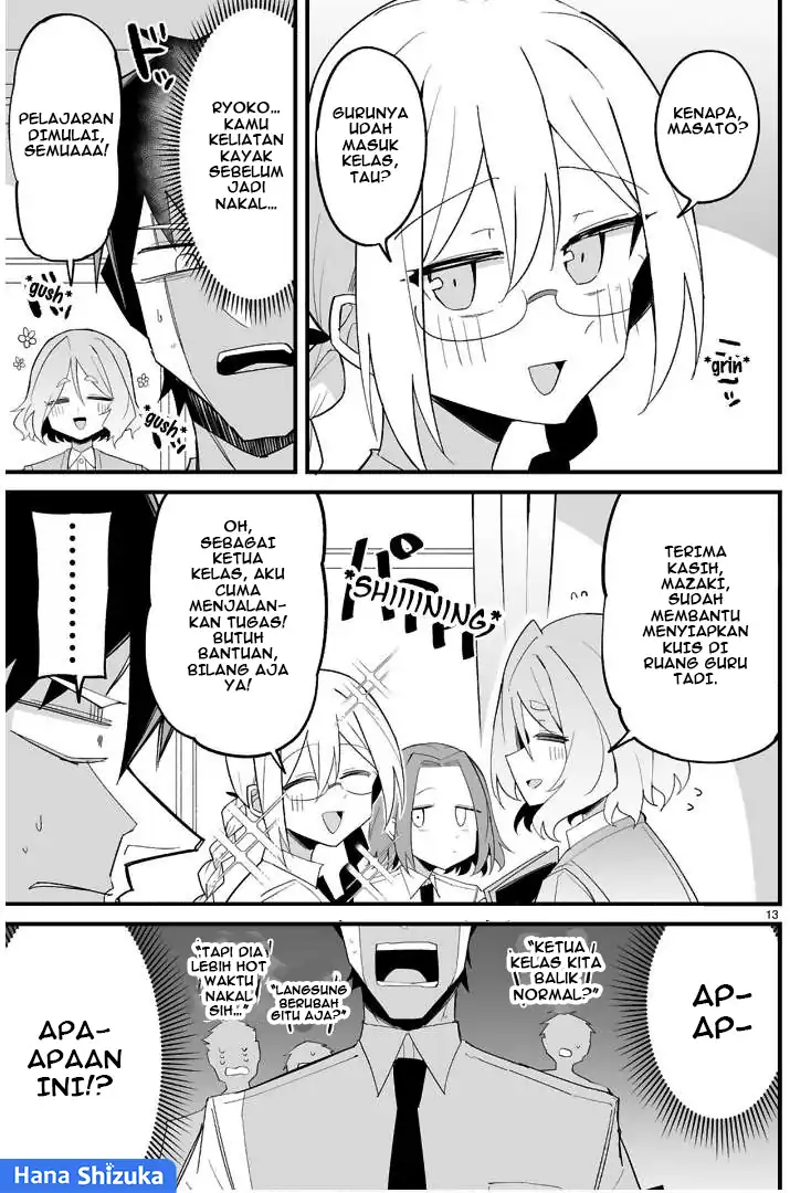 Iinchou Desu ga Furyou ni Naru Hodo Koi Shitemasu! chapter 12 halaman 14