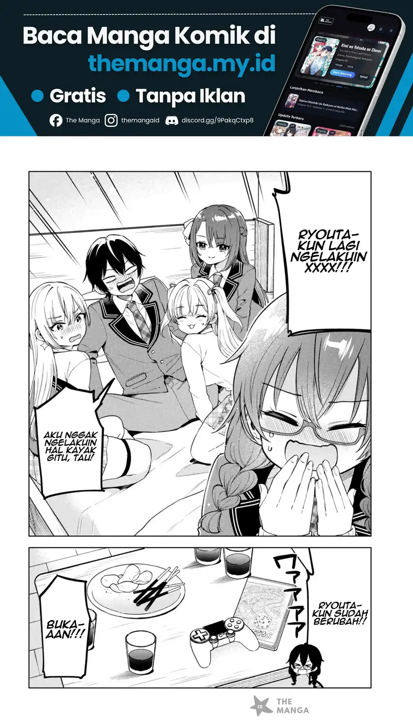 Inkyaa no ore ga sekigae de S-kyuu bishoujo ni kakomaretara himitsu no kankei ga hajimatta chapter 10 halaman 36