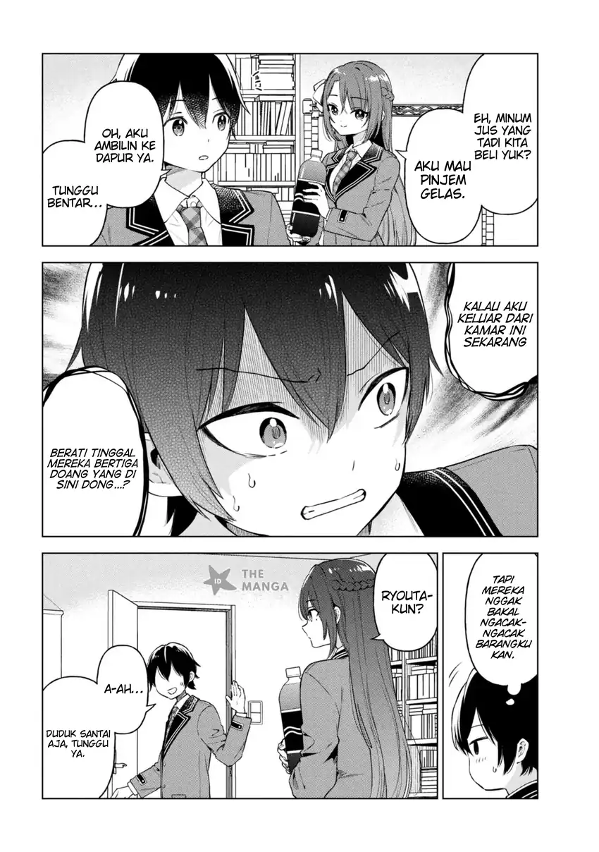 Inkyaa no ore ga sekigae de S-kyuu bishoujo ni kakomaretara himitsu no kankei ga hajimatta chapter 10 halaman 8