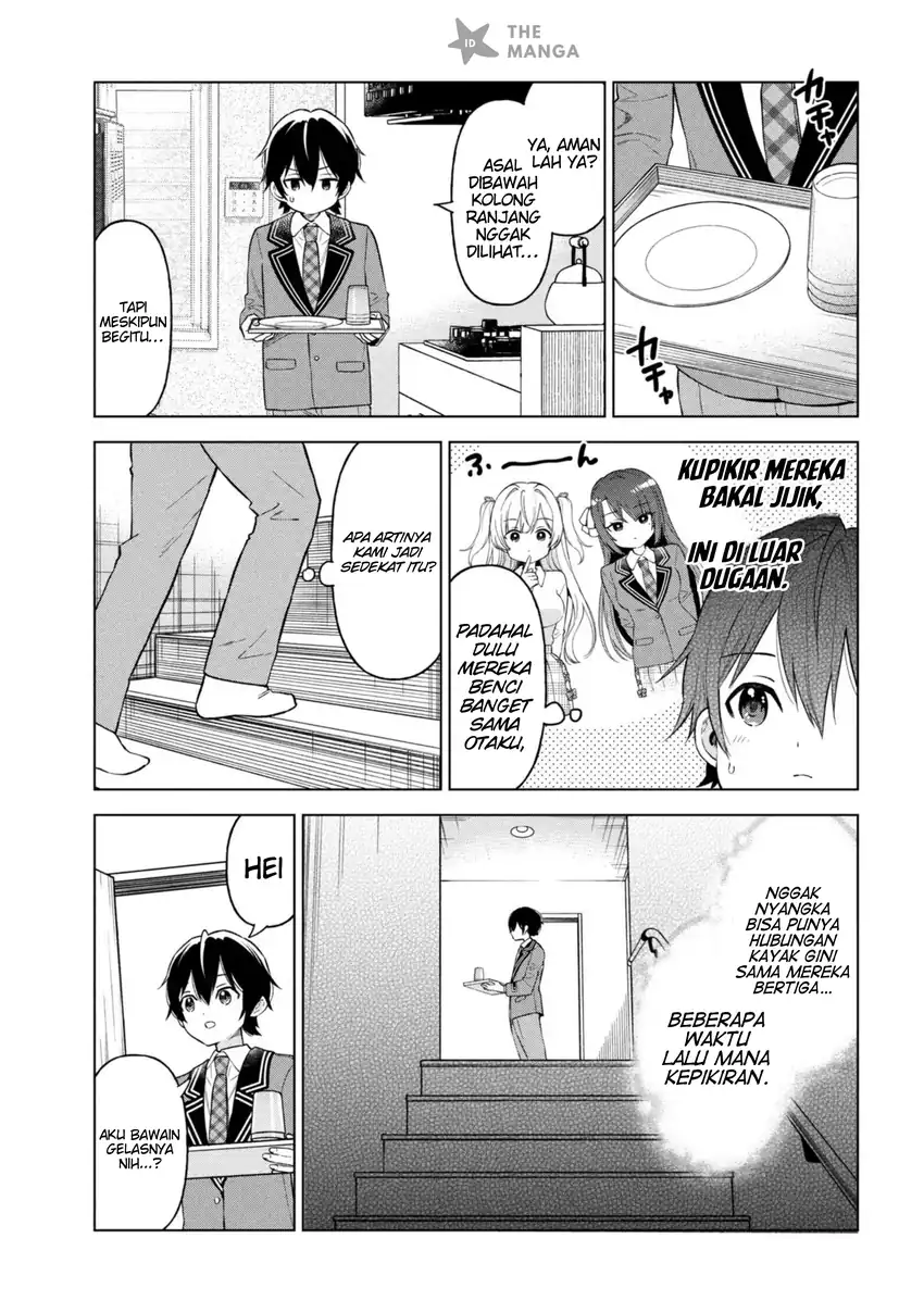 Inkyaa no ore ga sekigae de S-kyuu bishoujo ni kakomaretara himitsu no kankei ga hajimatta chapter 10 halaman 9