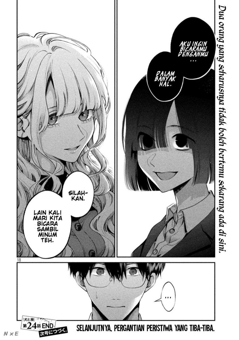 Inu to Kuzu chapter 24 halaman 19