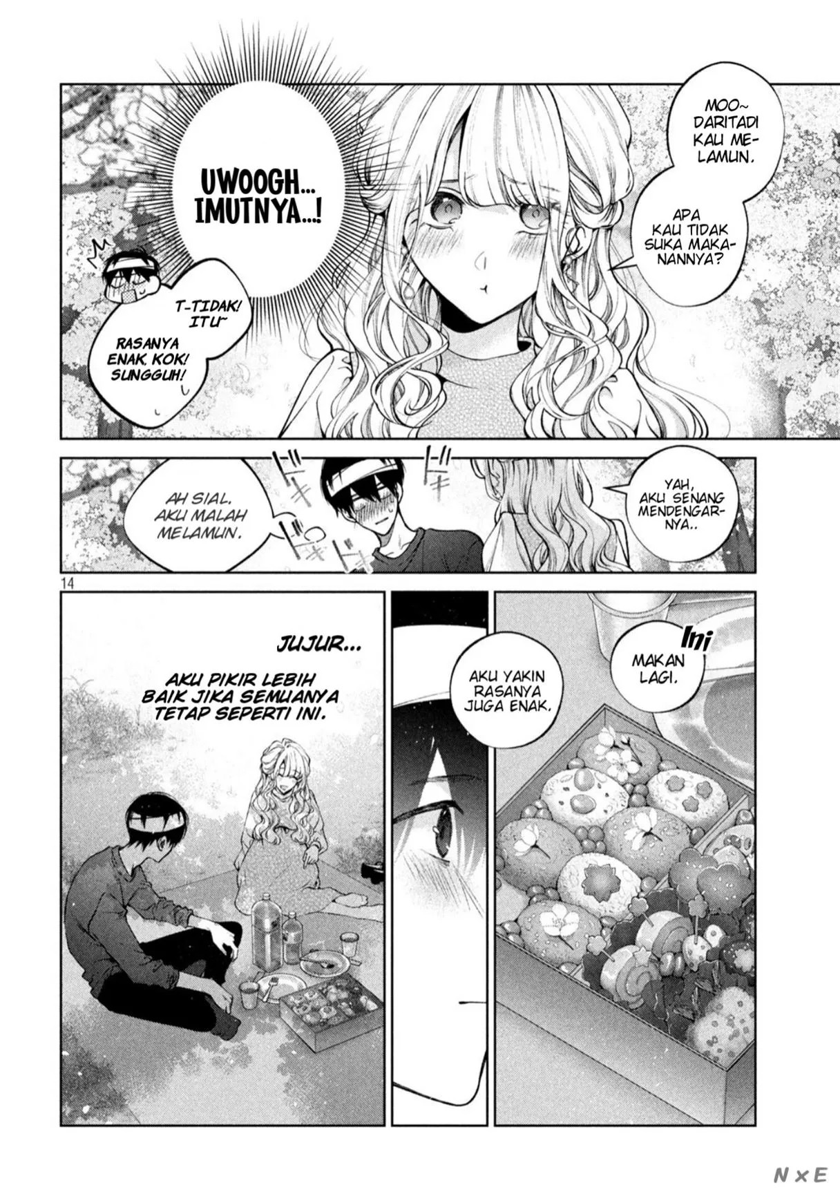 Inu to Kuzu chapter 28 halaman 14