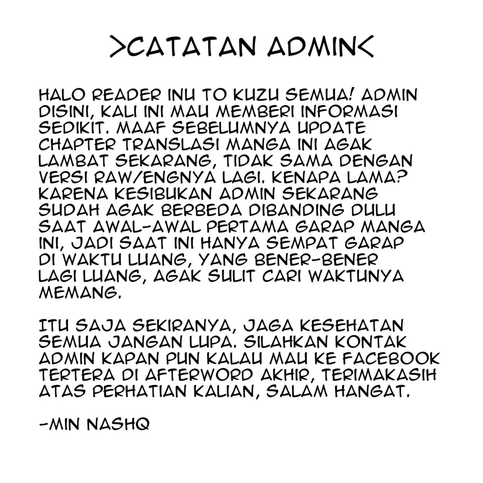 Inu to Kuzu chapter 28 halaman 18