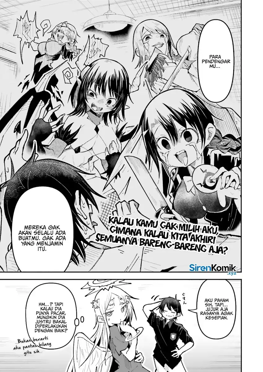 Isekai de Haishin Katsudou wo Shitara Tairyou no Yandere Shinja wo Umidashite Shimatta Ken chapter 53 halaman 12