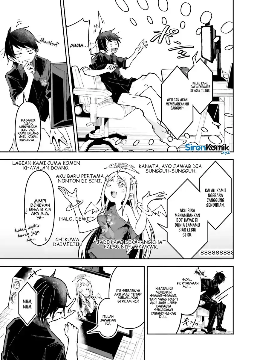 Isekai de Haishin Katsudou wo Shitara Tairyou no Yandere Shinja wo Umidashite Shimatta Ken chapter 53 halaman 6
