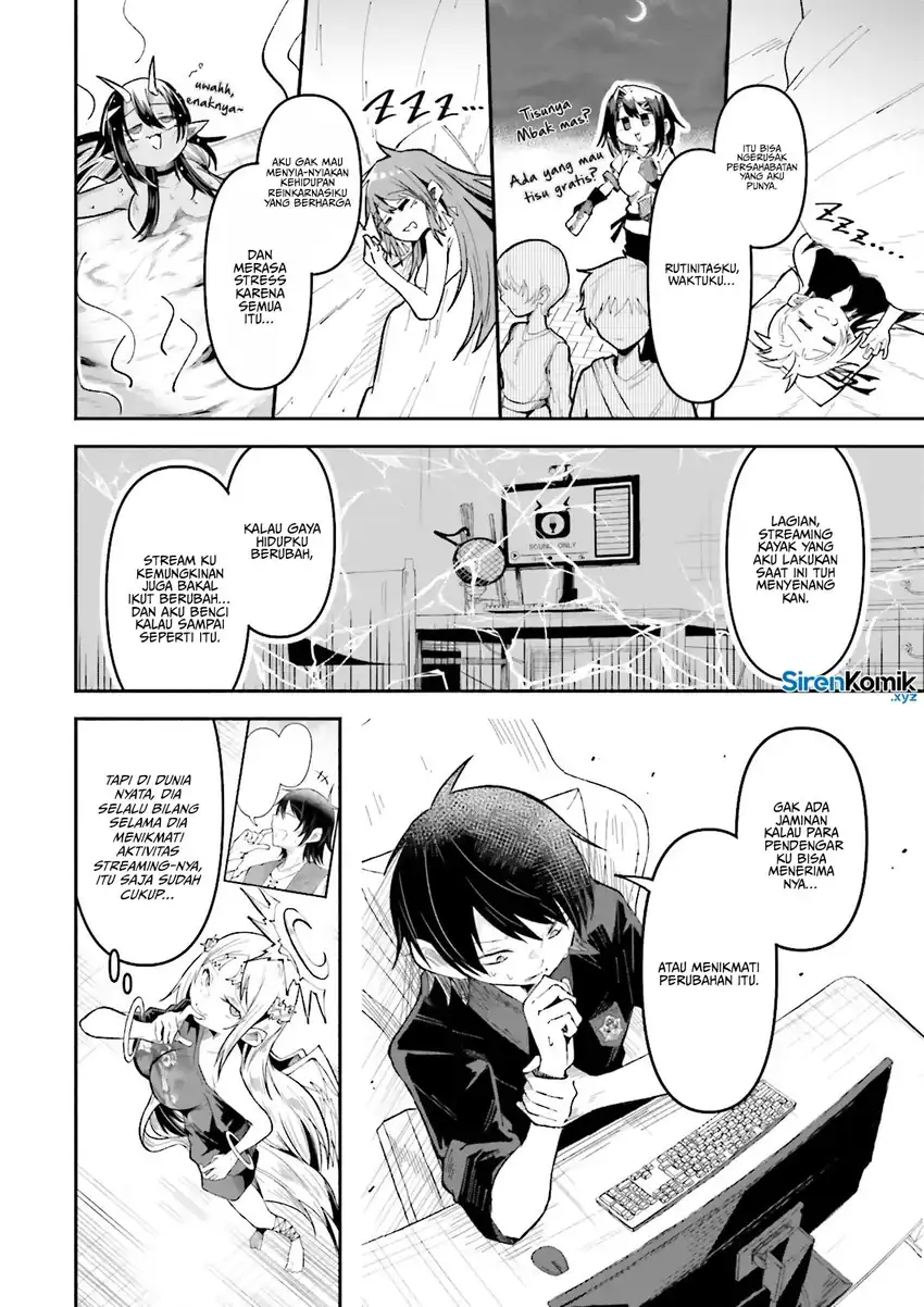 Isekai de Haishin Katsudou wo Shitara Tairyou no Yandere Shinja wo Umidashite Shimatta Ken chapter 53 halaman 9