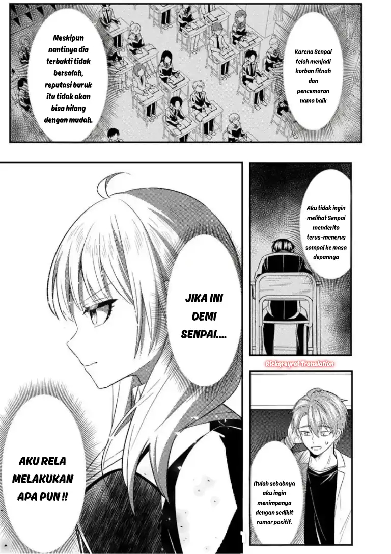 Jinsei Gyakuten ~Uwakisare, Enzai wo Kiserareta Orega, Gakuenichi no Bishoujo ni Natsukareru~ chapter 8 halaman 28