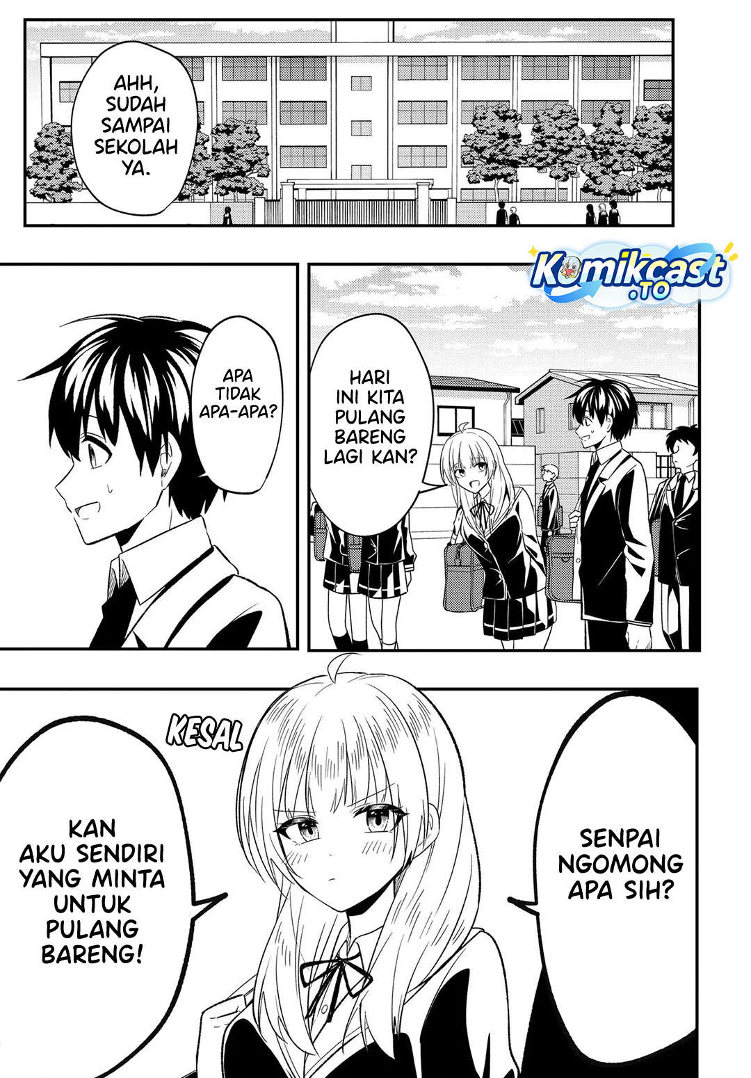 Jinsei Gyakuten ~Uwakisare, Enzai wo Kiserareta Orega, Gakuenichi no Bishoujo ni Natsukareru~ chapter 7.1 halaman 12