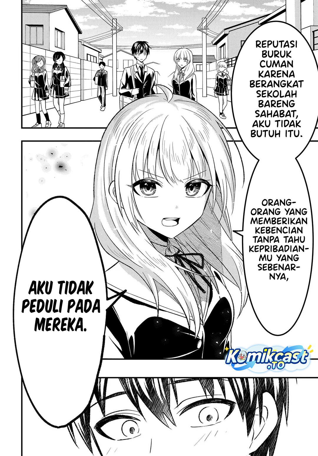 Jinsei Gyakuten ~Uwakisare, Enzai wo Kiserareta Orega, Gakuenichi no Bishoujo ni Natsukareru~ chapter 7.1 halaman 9