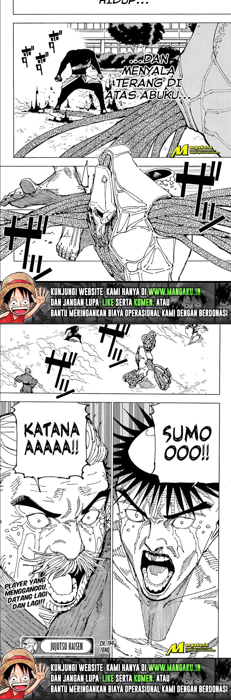 Jujutsu Kaisen chapter 194 halaman 6