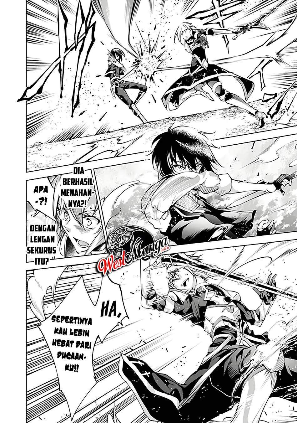 Kamigami ni Sodaterare Shimo no, Saikyou to Naru chapter 11 halaman 8