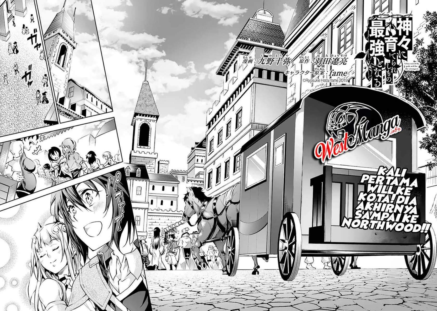 Kamigami ni Sodaterare Shimo no, Saikyou to Naru chapter 14 halaman 5