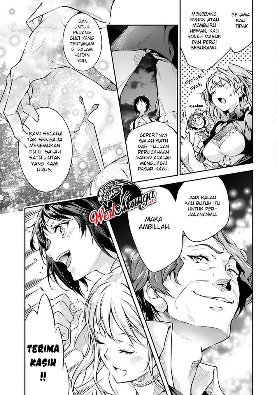 Kamigami ni Sodaterare Shimo no, Saikyou to Naru chapter 15 halaman 18