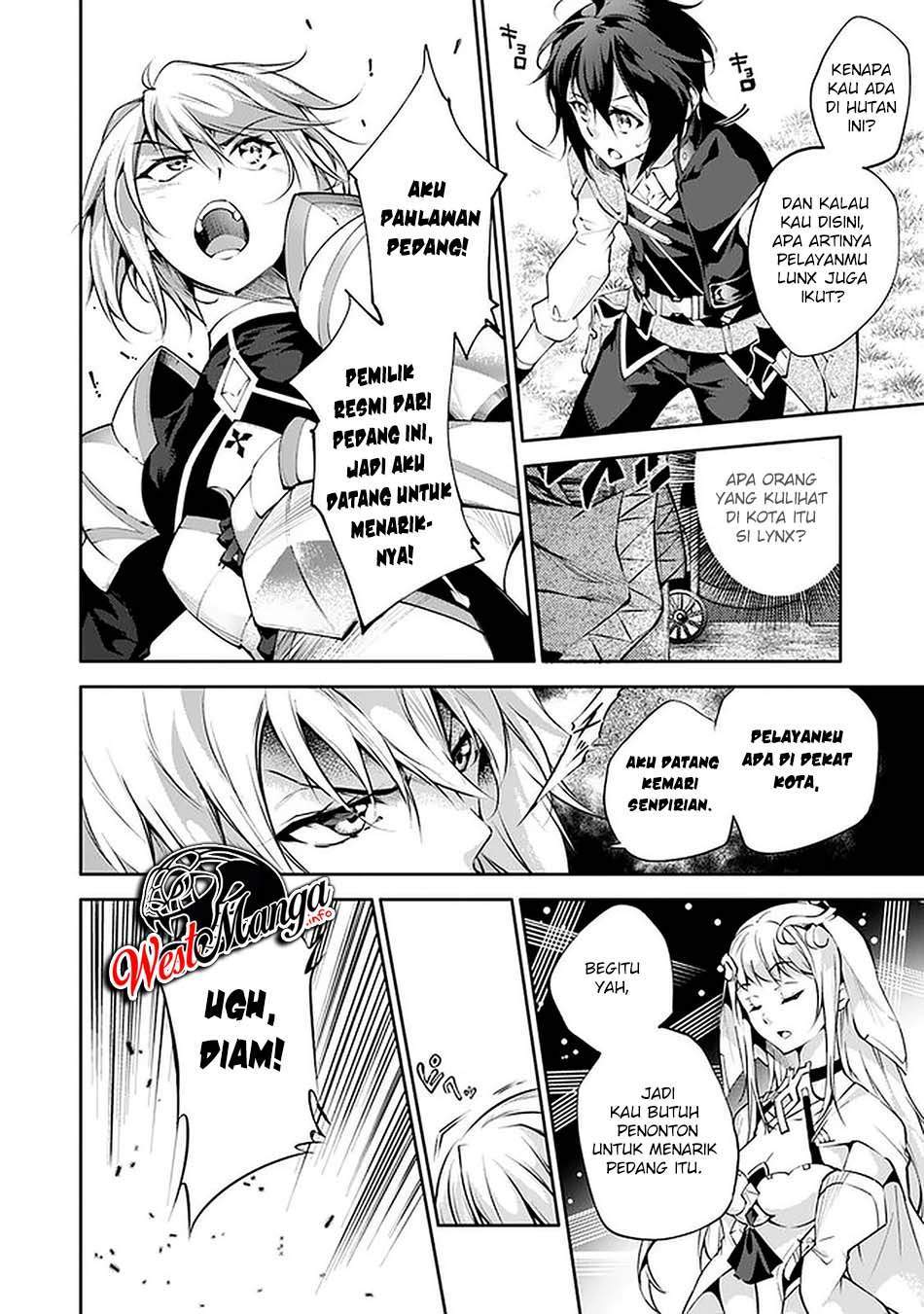Kamigami ni Sodaterare Shimo no, Saikyou to Naru chapter 16 halaman 12