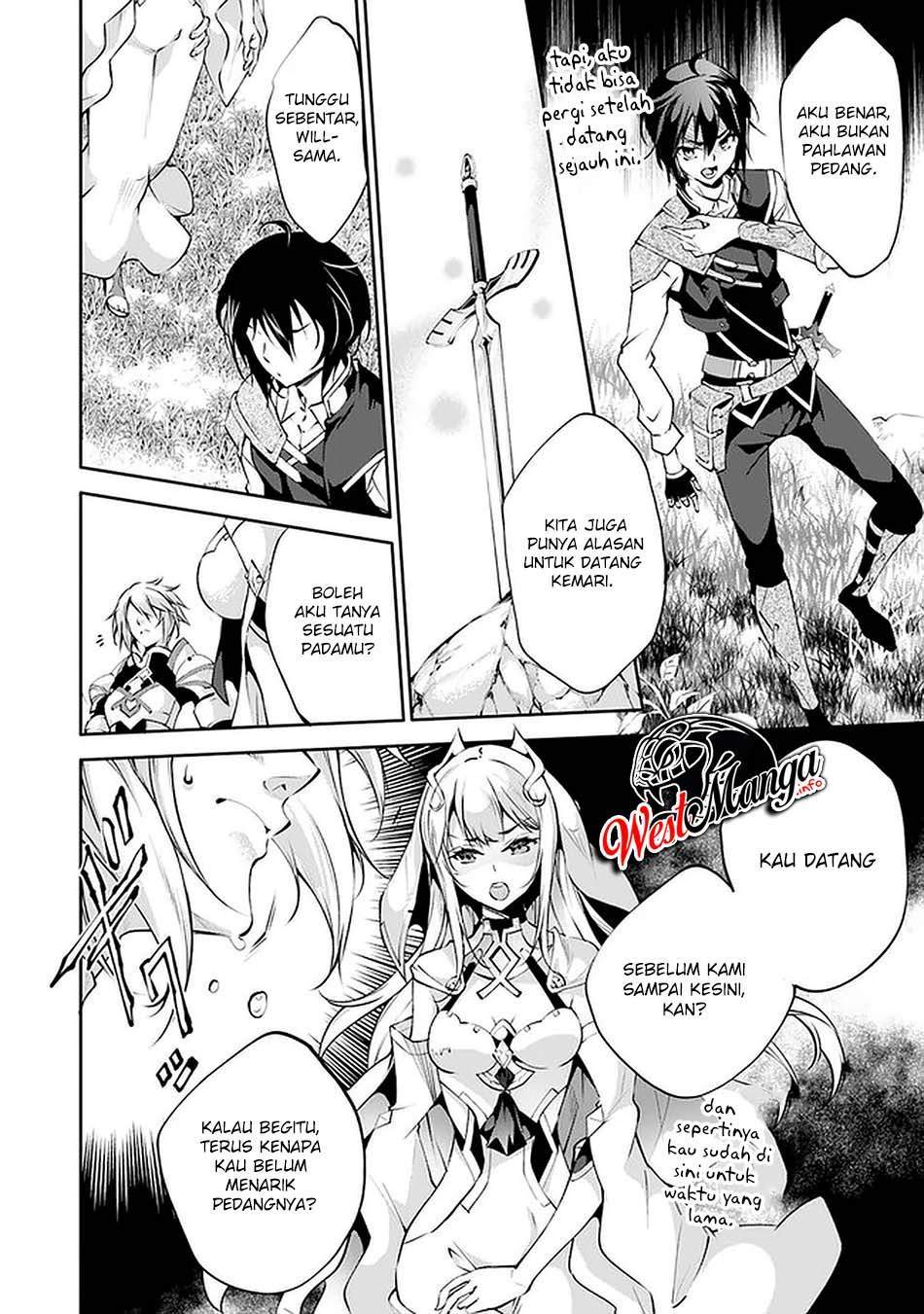 Kamigami ni Sodaterare Shimo no, Saikyou to Naru chapter 16 halaman 14