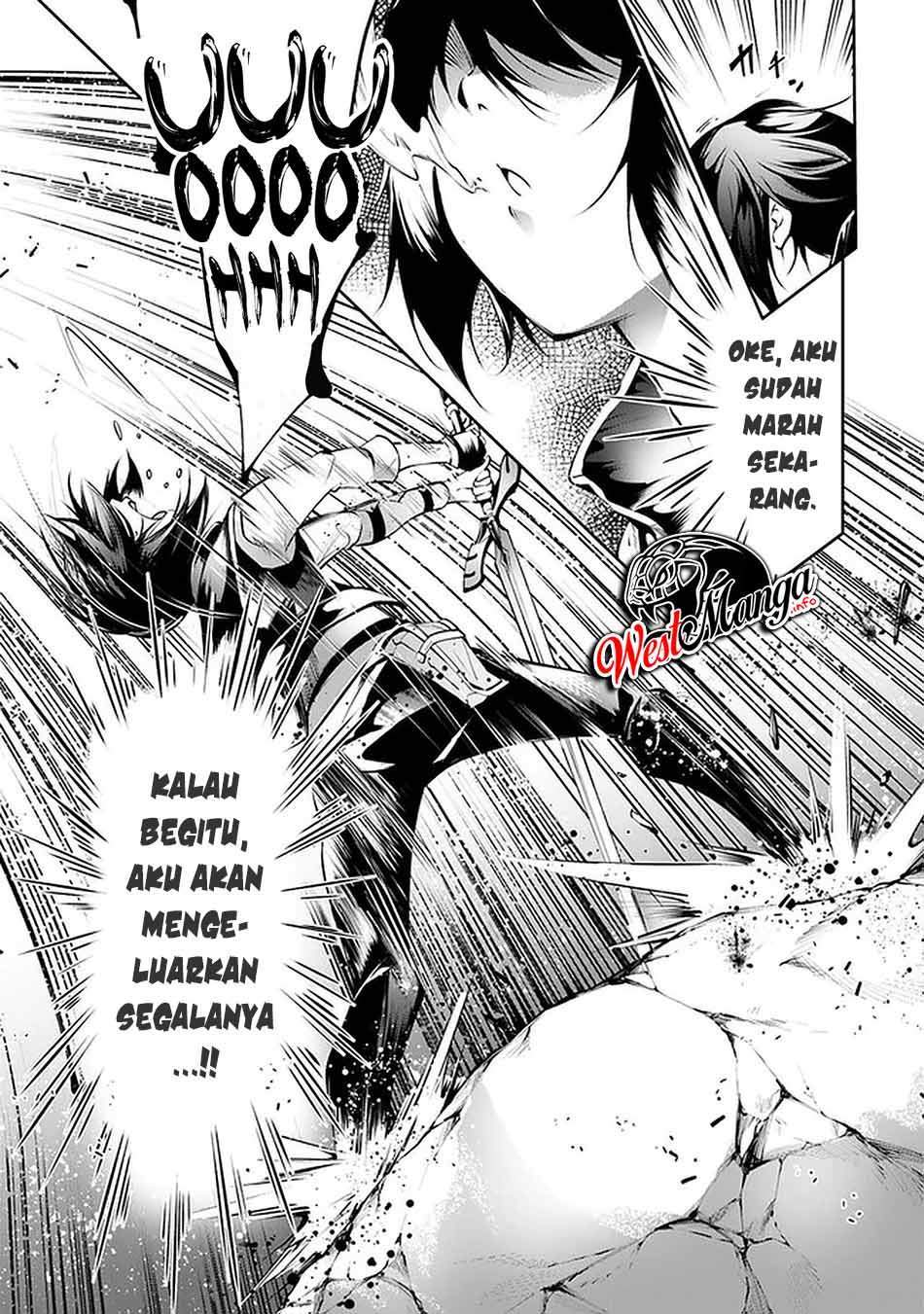 Kamigami ni Sodaterare Shimo no, Saikyou to Naru chapter 16 halaman 23