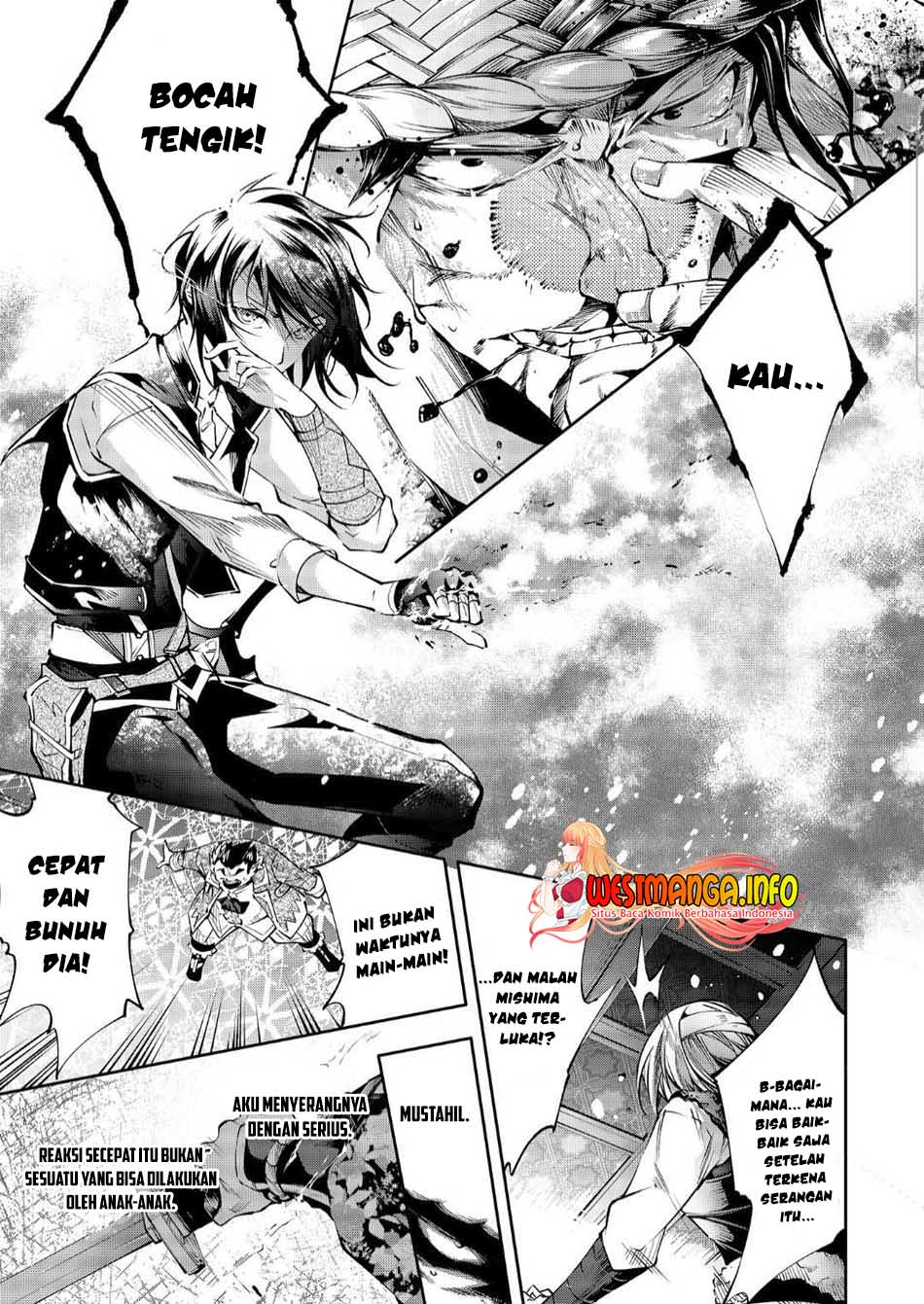 Kamigami ni Sodaterare Shimo no, Saikyou to Naru chapter 22.1 halaman 6