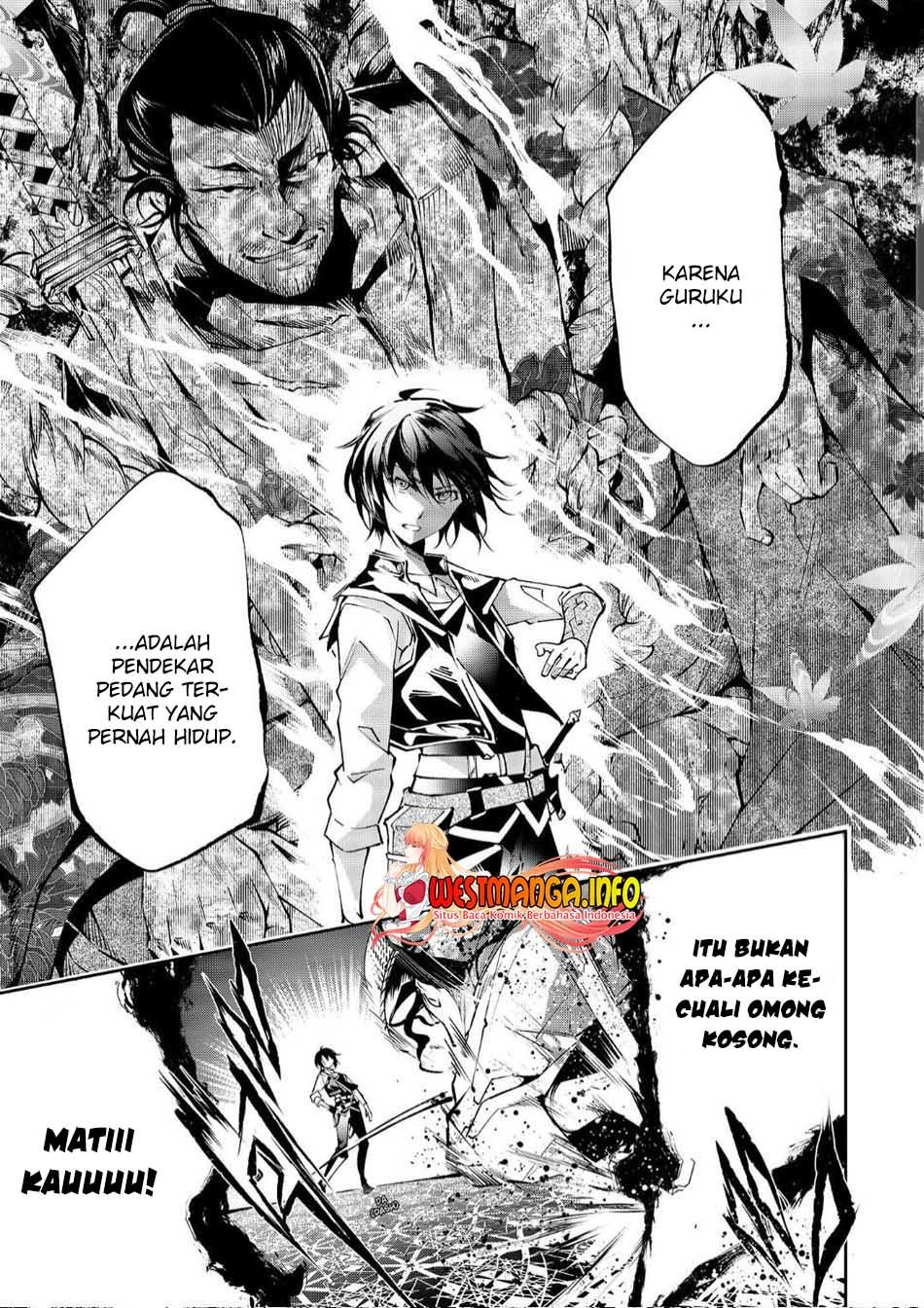 Kamigami ni Sodaterare Shimo no, Saikyou to Naru chapter 22.1 halaman 8