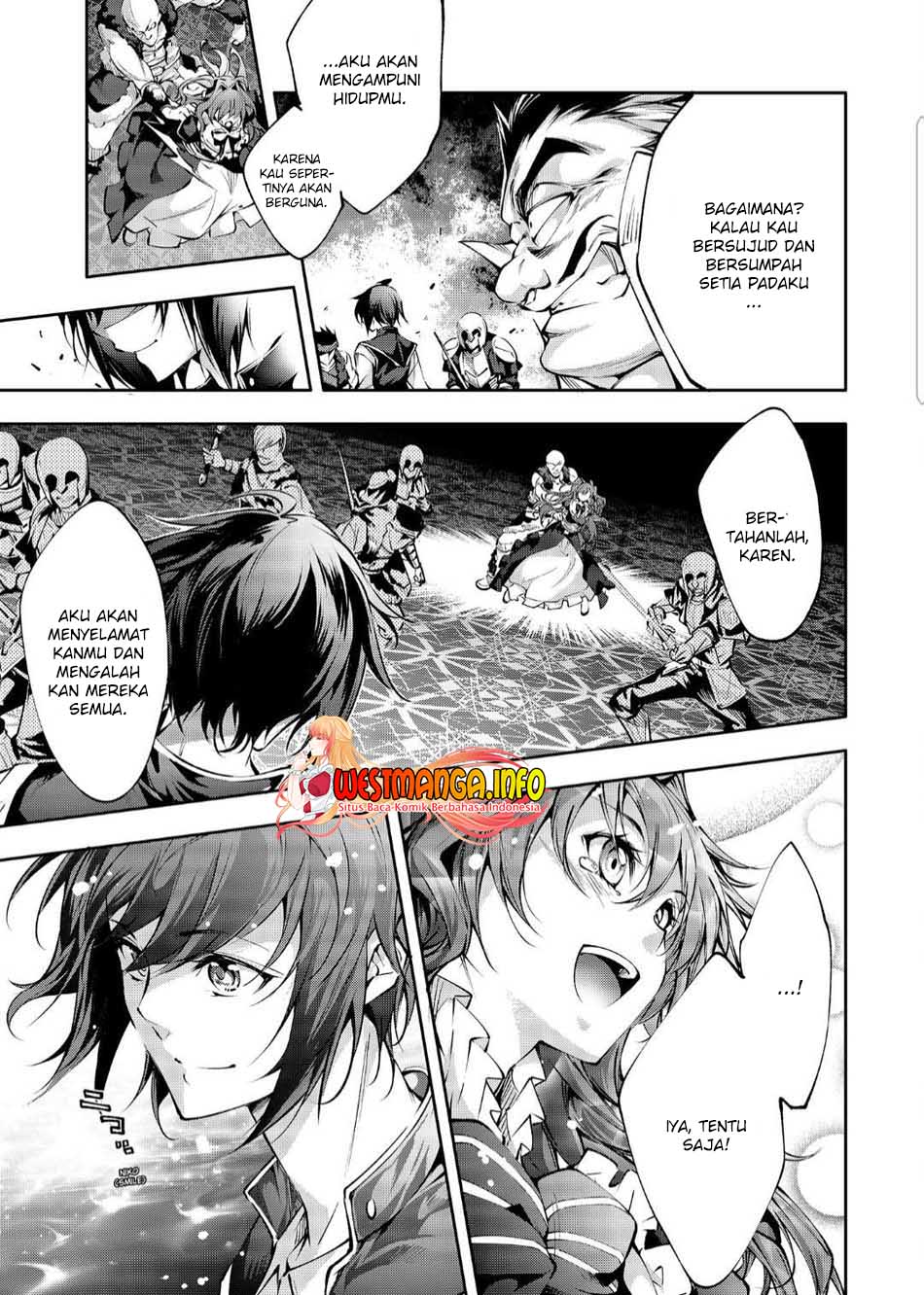 Kamigami ni Sodaterare Shimo no, Saikyou to Naru chapter 22.2 halaman 5