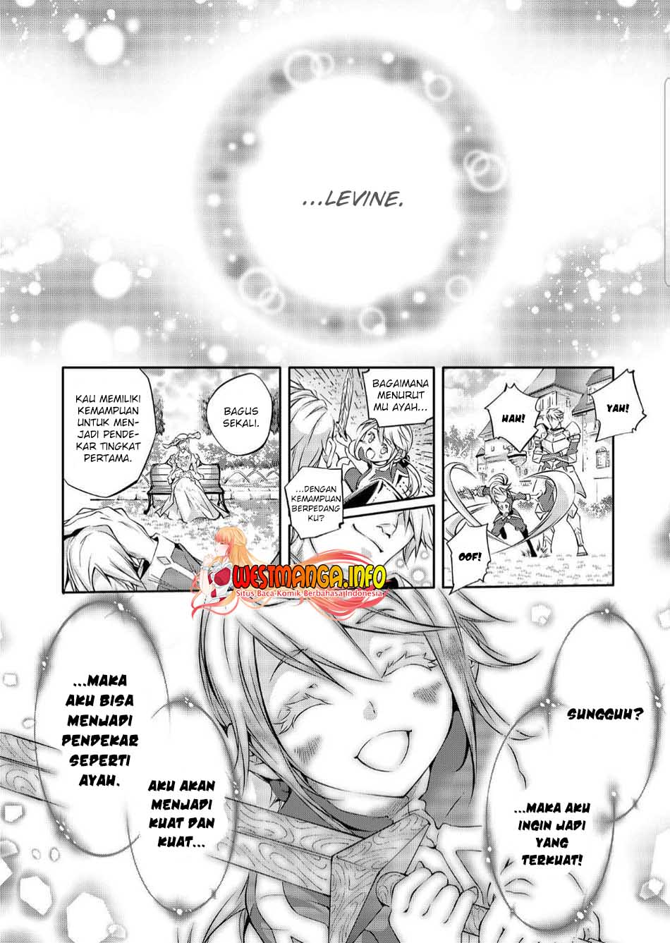 Kamigami ni Sodaterare Shimo no, Saikyou to Naru chapter 23.2 halaman 4