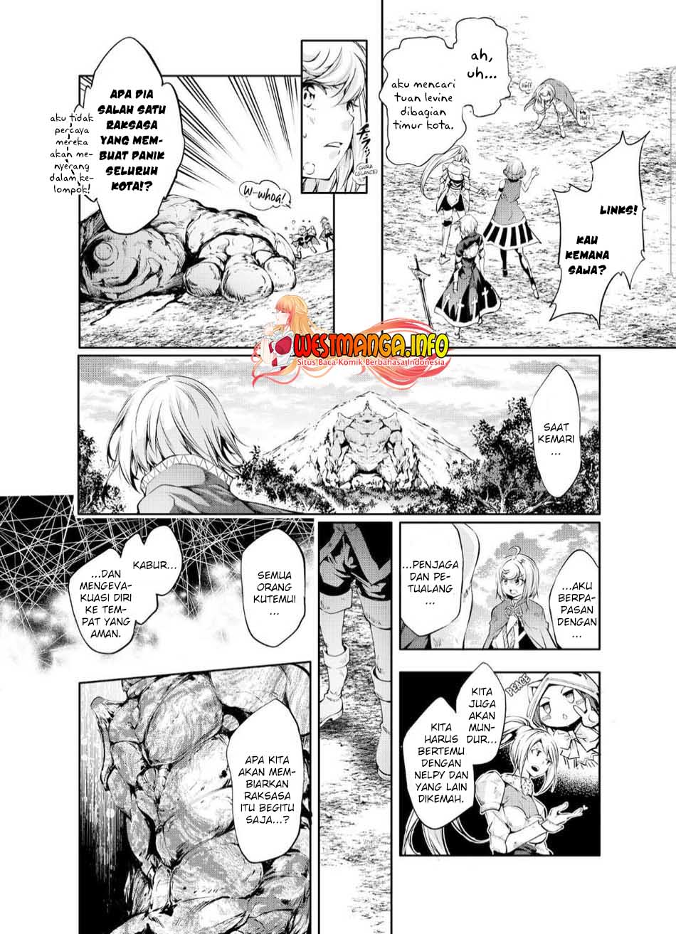 Kamigami ni Sodaterare Shimo no, Saikyou to Naru chapter 24.2 halaman 8