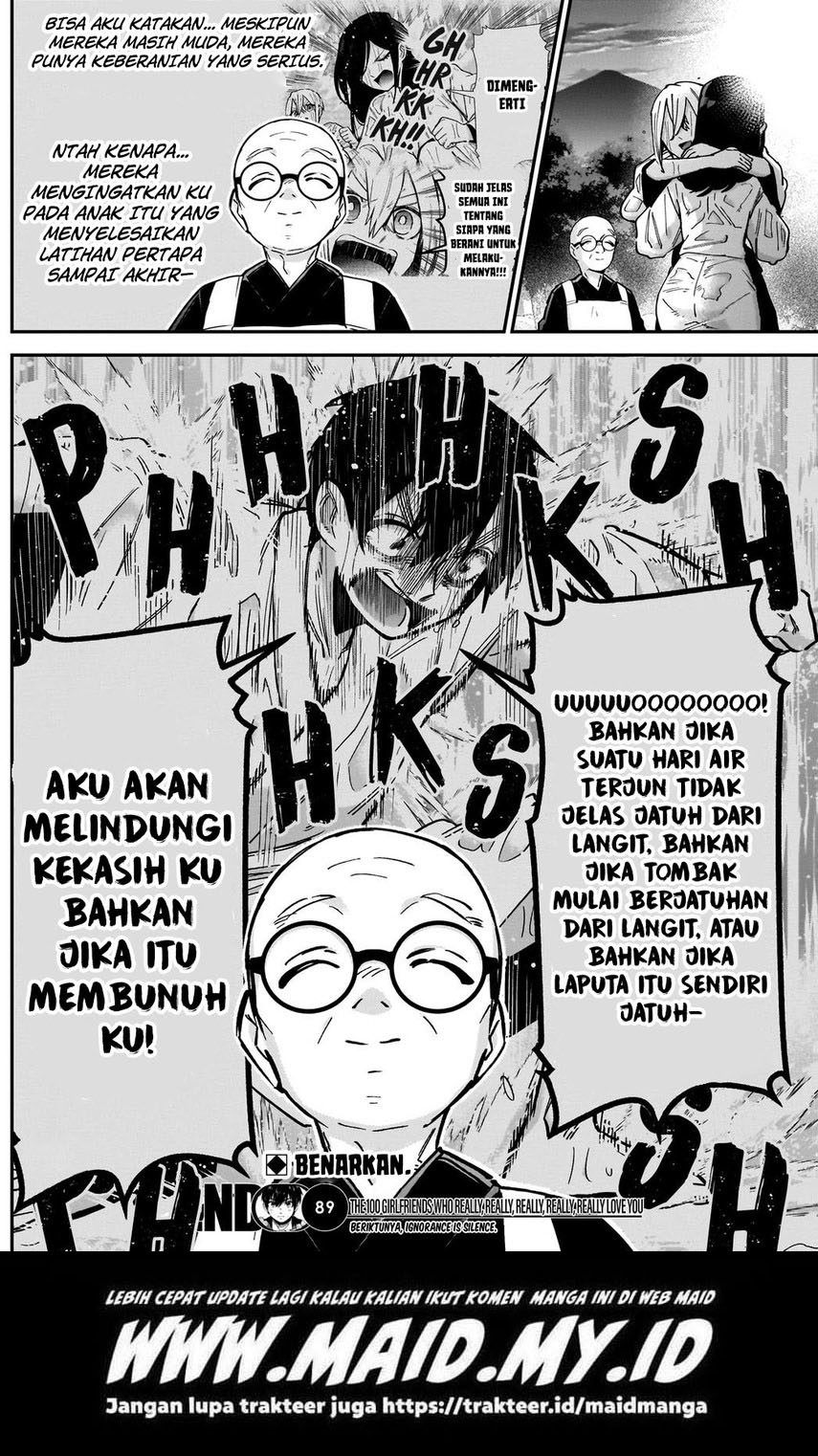 Kimi no Koto ga Dai Dai Dai Dai Daisuki na 100-ri no Kanojo chapter 89 halaman 22