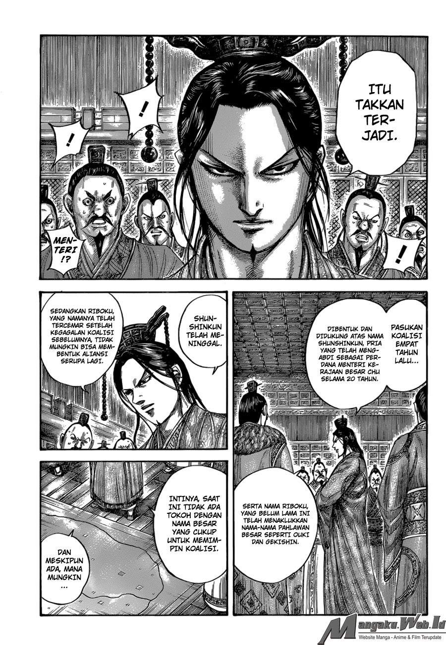 Kingdom chapter 486 halaman 4