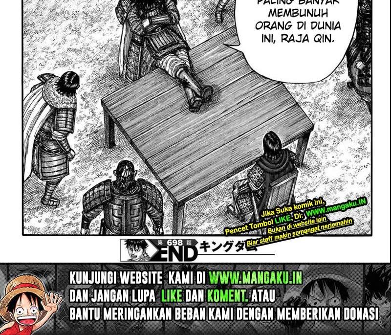 Kingdom chapter 698 halaman 13