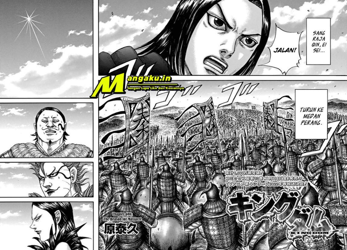 Kingdom chapter 698 halaman 4