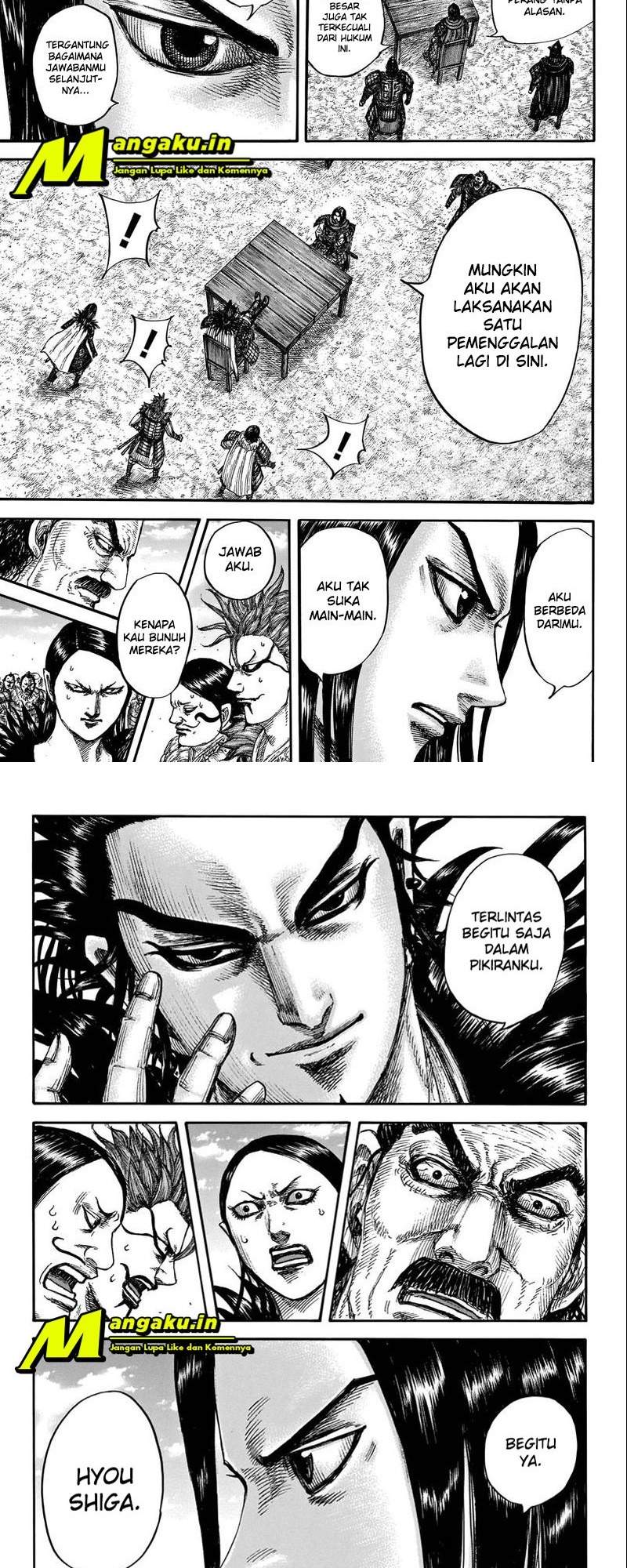 Kingdom chapter 698 halaman 8