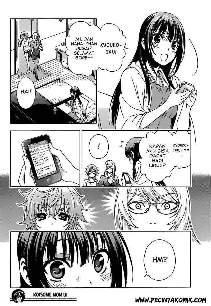 Koisome Momiji chapter 9 halaman 19