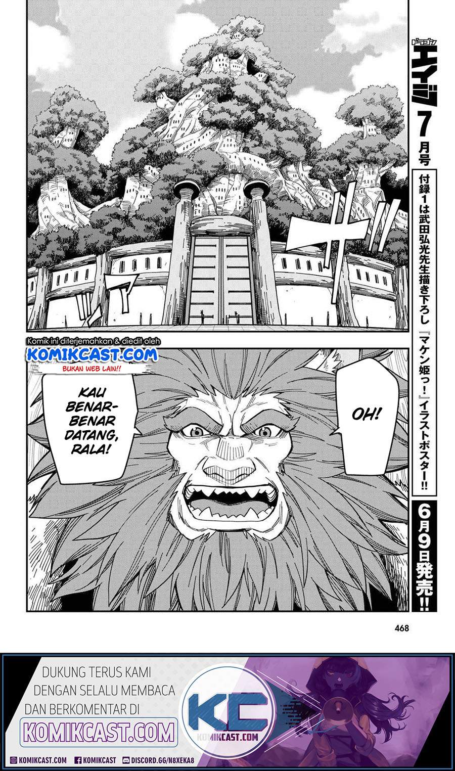 Konjiki no Moji Tsukai: Yuusha Yonin ni Makikomareta Unique Cheat chapter 76 halaman 14