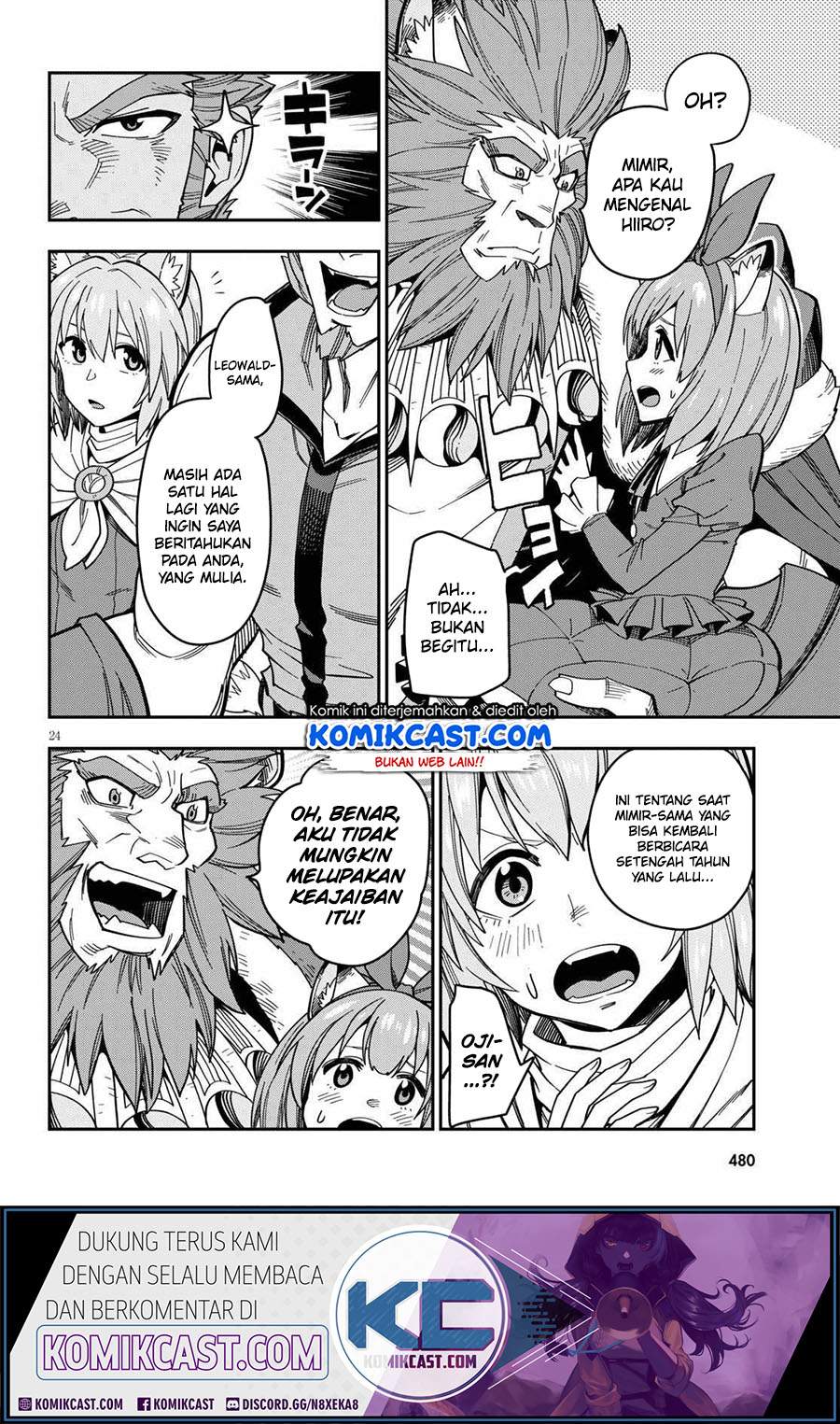 Konjiki no Moji Tsukai: Yuusha Yonin ni Makikomareta Unique Cheat chapter 76 halaman 26