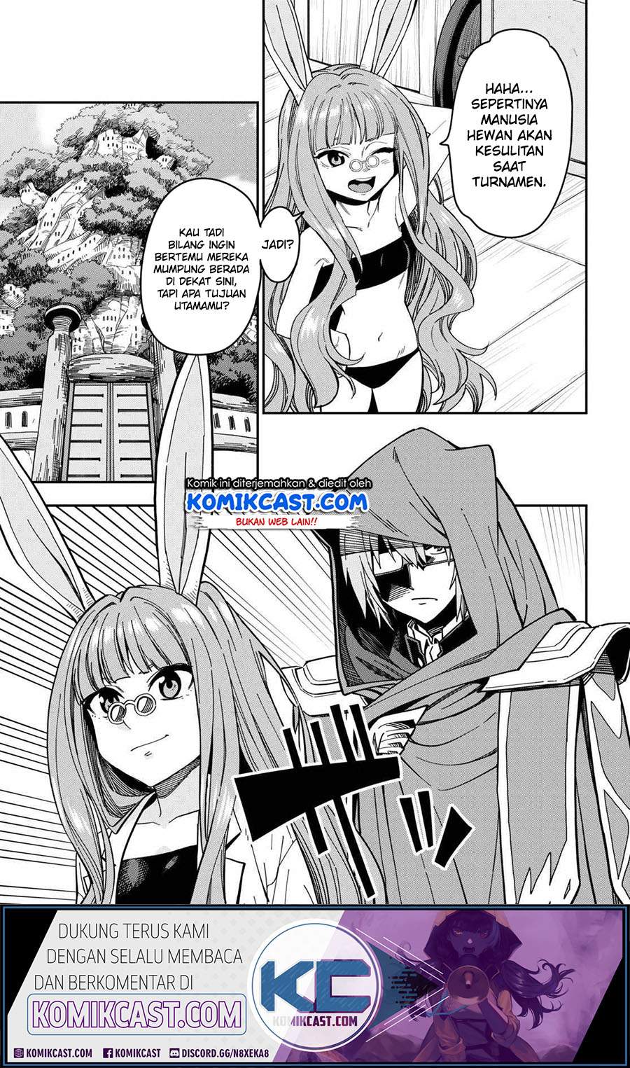 Konjiki no Moji Tsukai: Yuusha Yonin ni Makikomareta Unique Cheat chapter 77 halaman 20