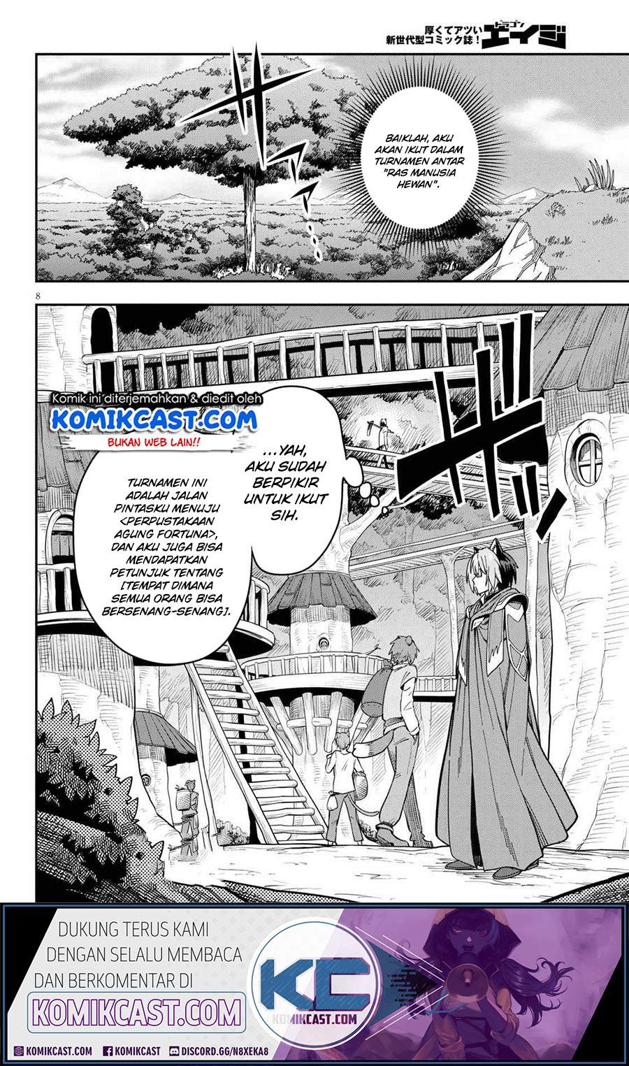 Konjiki no Moji Tsukai: Yuusha Yonin ni Makikomareta Unique Cheat chapter 77 halaman 9