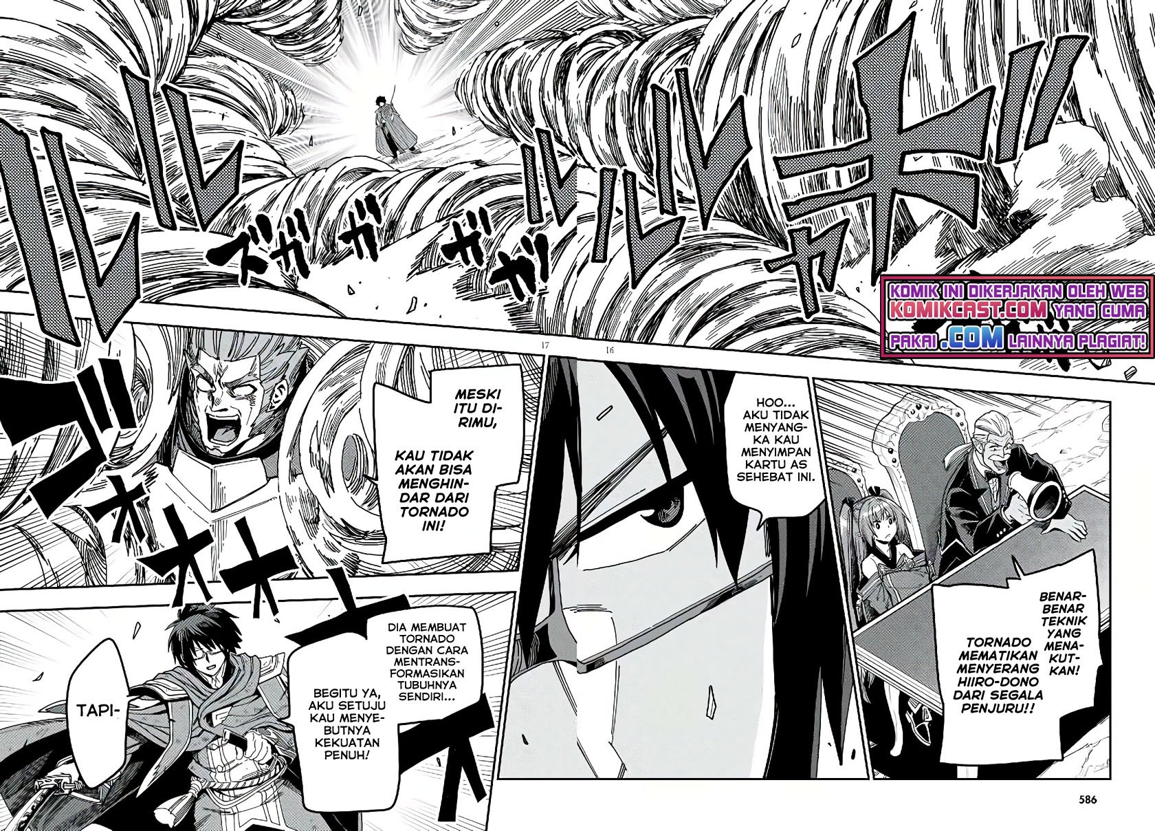 Konjiki no Moji Tsukai: Yuusha Yonin ni Makikomareta Unique Cheat chapter 82 halaman 15