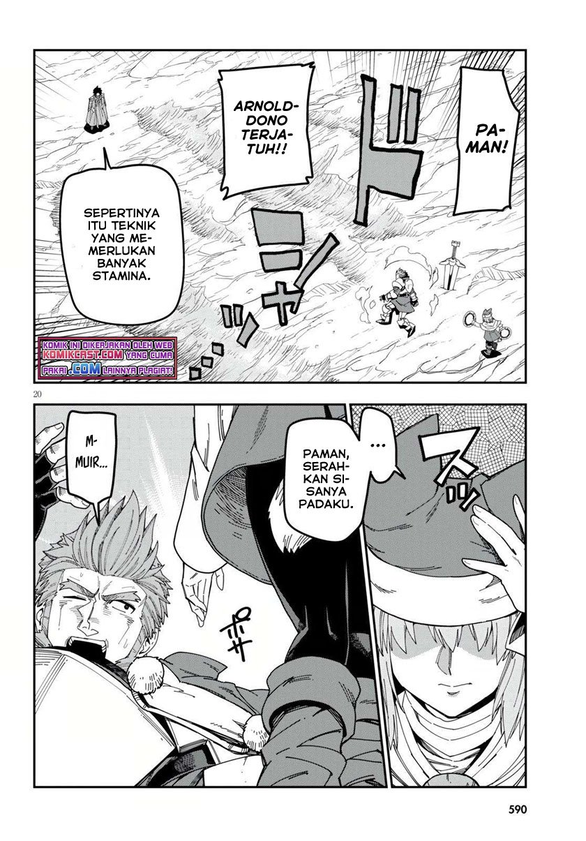 Konjiki no Moji Tsukai: Yuusha Yonin ni Makikomareta Unique Cheat chapter 82 halaman 18