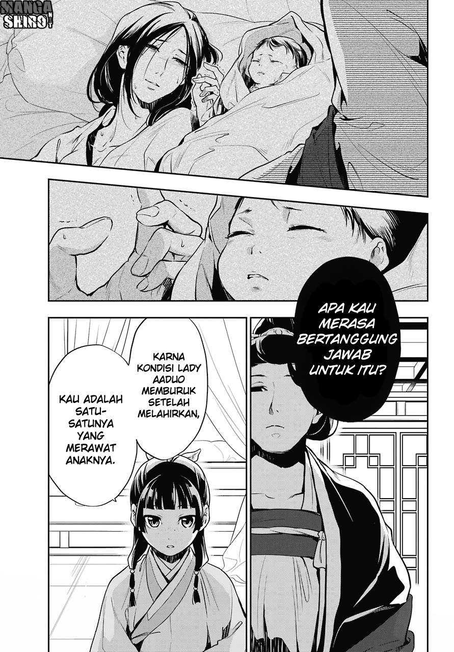 Kusuriya no Hitorigoto chapter 17 halaman 13