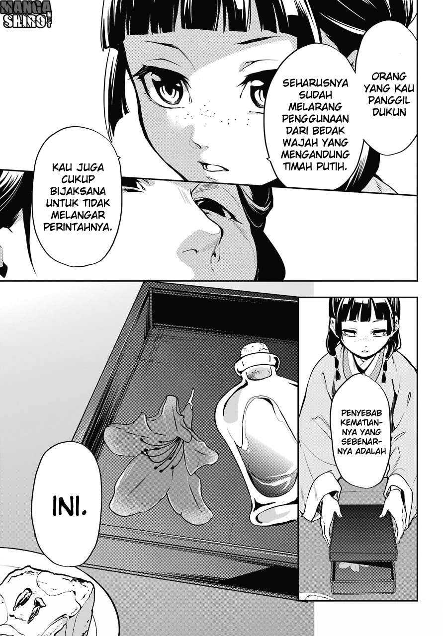 Kusuriya no Hitorigoto chapter 17 halaman 15