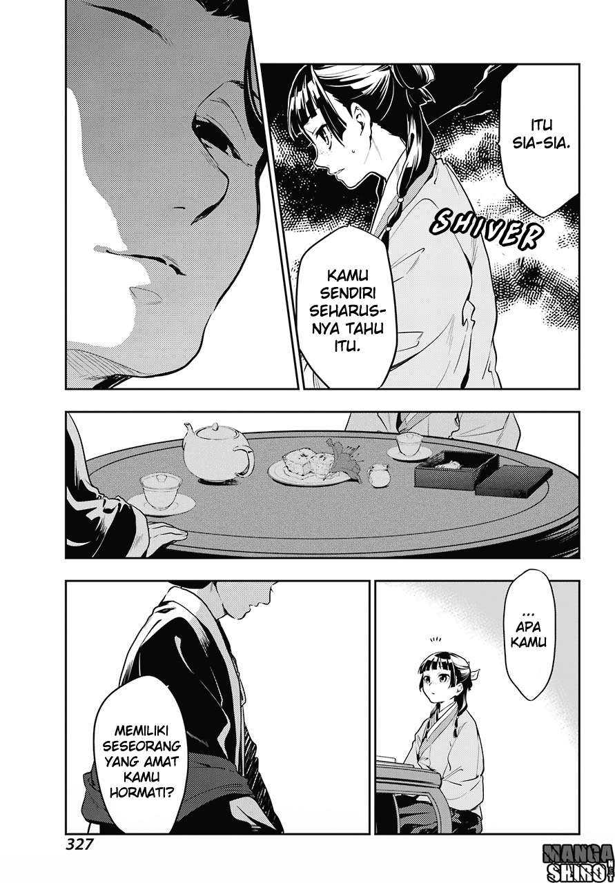 Kusuriya no Hitorigoto chapter 17 halaman 25