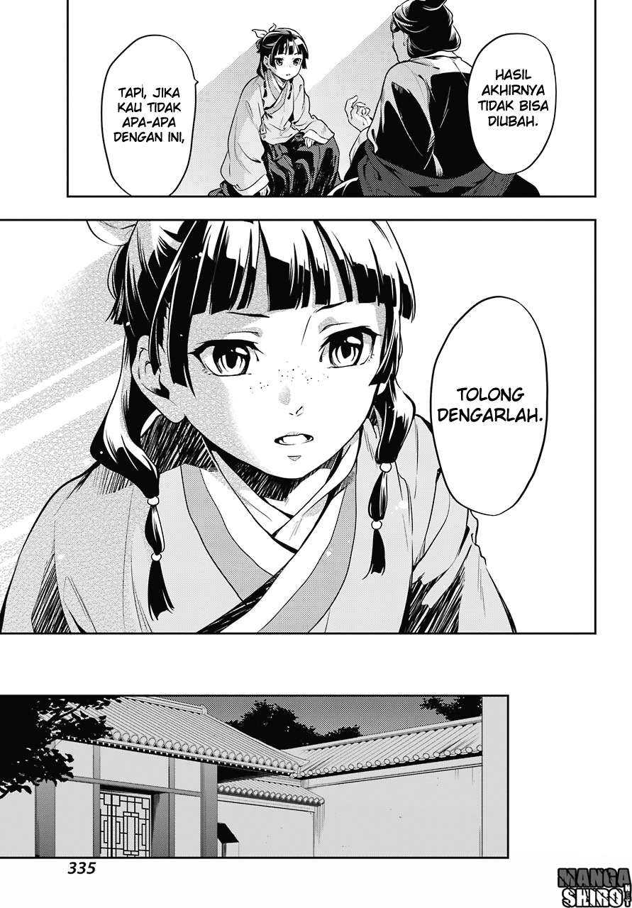 Kusuriya no Hitorigoto chapter 17 halaman 33