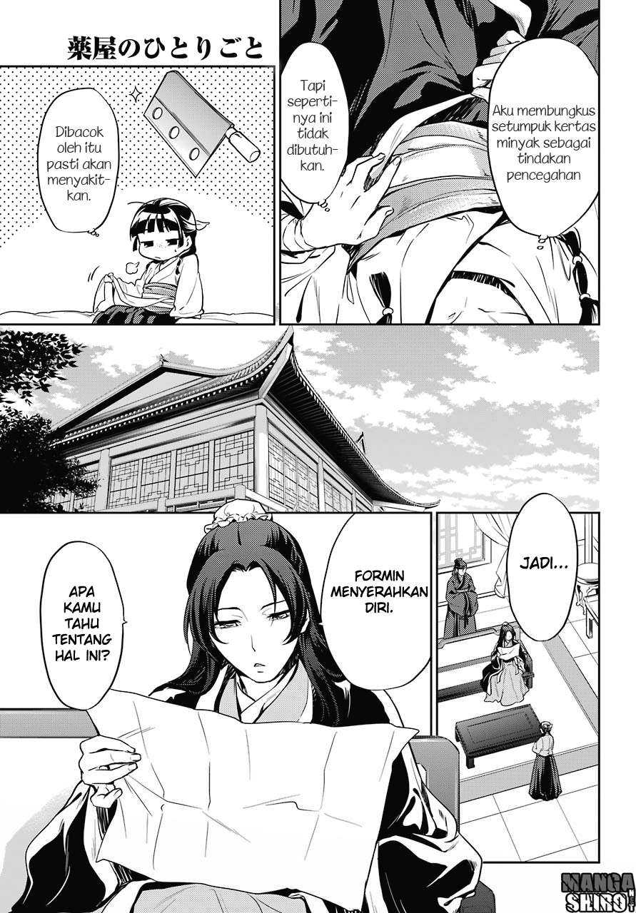Kusuriya no Hitorigoto chapter 17 halaman 35
