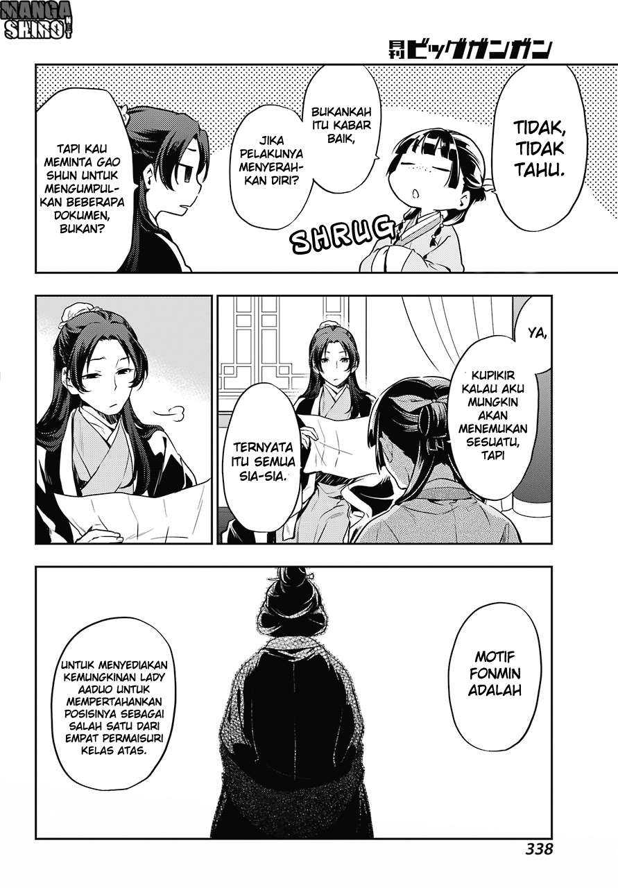 Kusuriya no Hitorigoto chapter 17 halaman 36