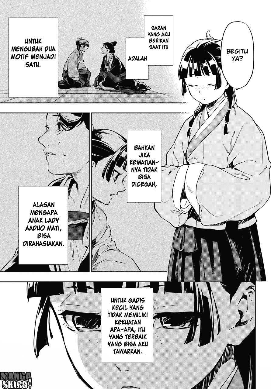 Kusuriya no Hitorigoto chapter 17 halaman 37