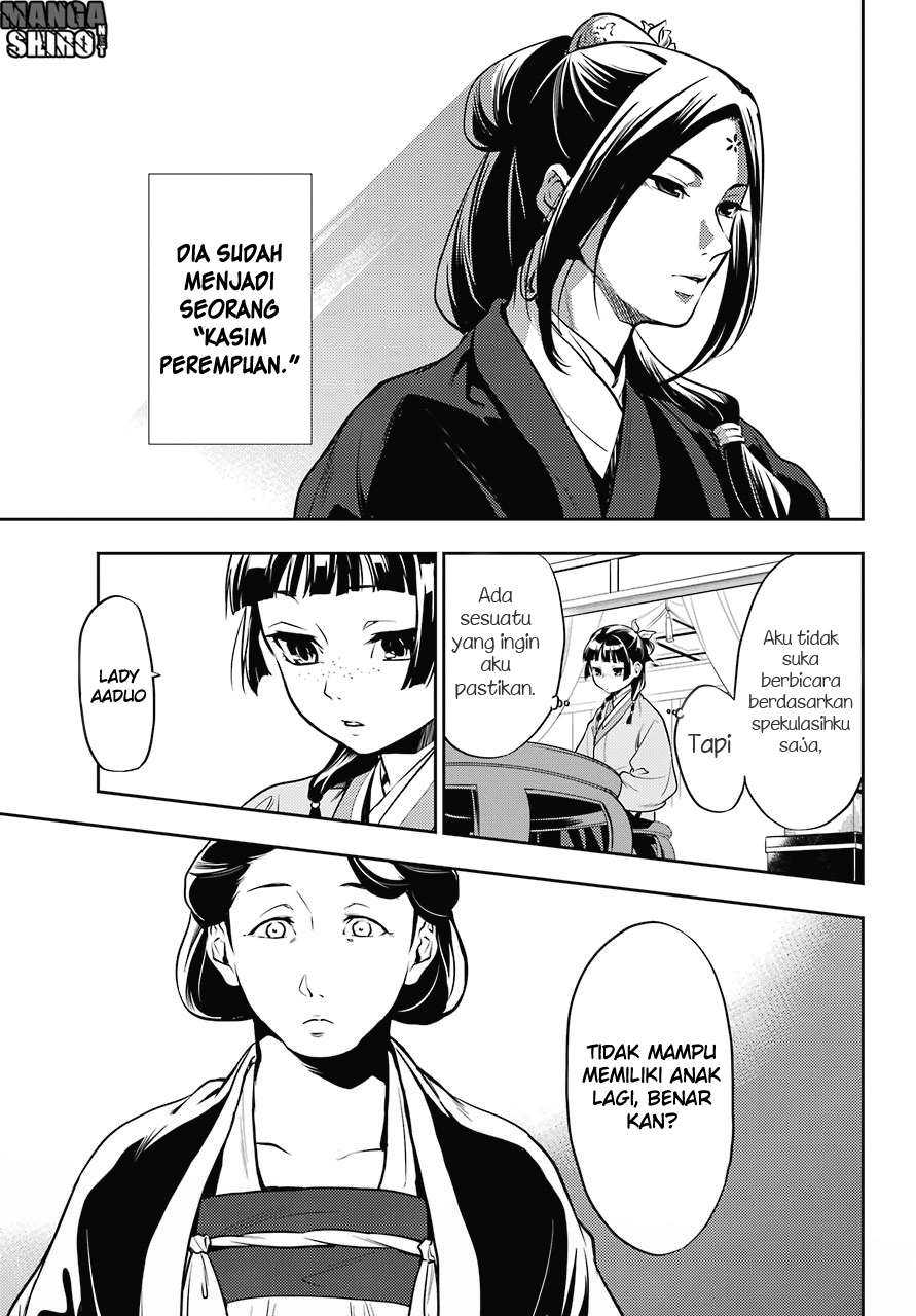 Kusuriya no Hitorigoto chapter 17 halaman 9